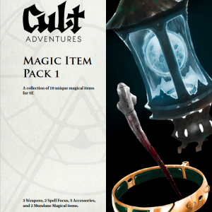 Cover image for DnD 5E Magic Items Pack 1 by Cult Adventures