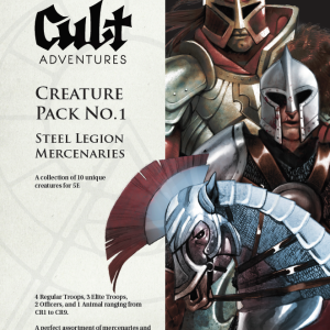 Cover Image Cult Adventures Creature Pack 1 - Steel Legion Mercenaries