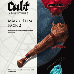 Cover Image of the Magic Item Pack 2 (DnD 5e) by Cult Adventures