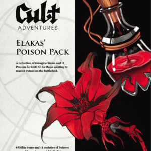 Cover Image of the Elakas' Poison Pack by Cult Adventures